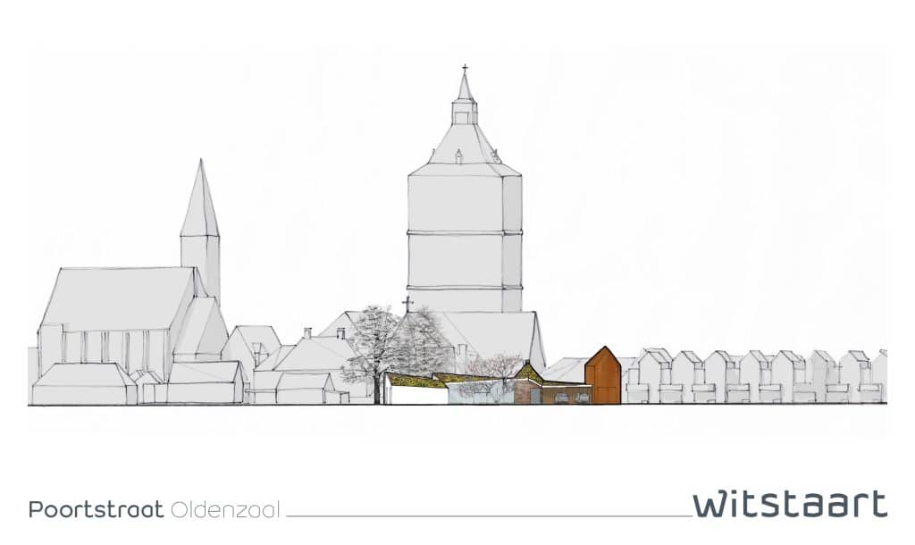 Straatbeeld Poortstraat 70 Oldenzaal