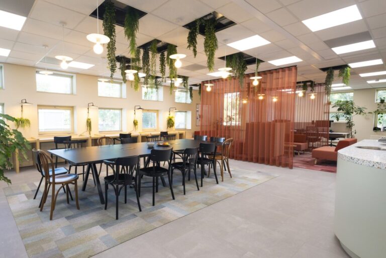 Lunch en loungeruimte